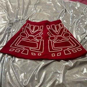 Women’s Red skirt size medium